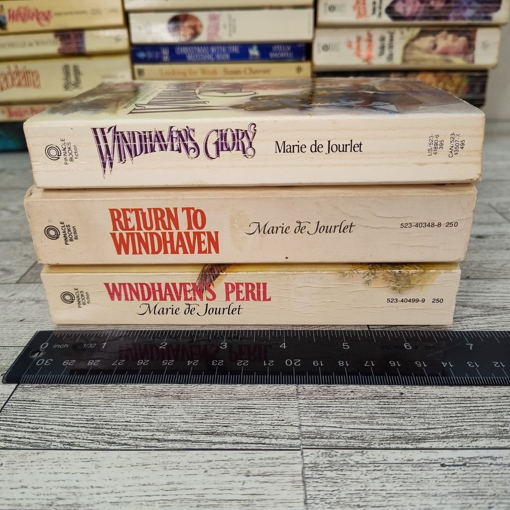 Windhaven Trilogy Lot Maria de Jourlet 1979–1985 Vintage Romance Paperbacks